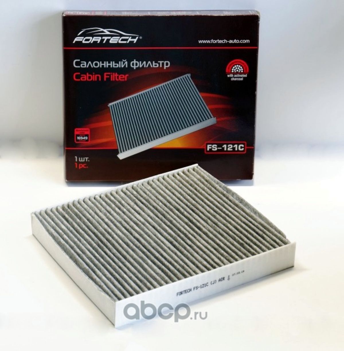 Фильтр салонный угольный SKODA FABIA II FS121C