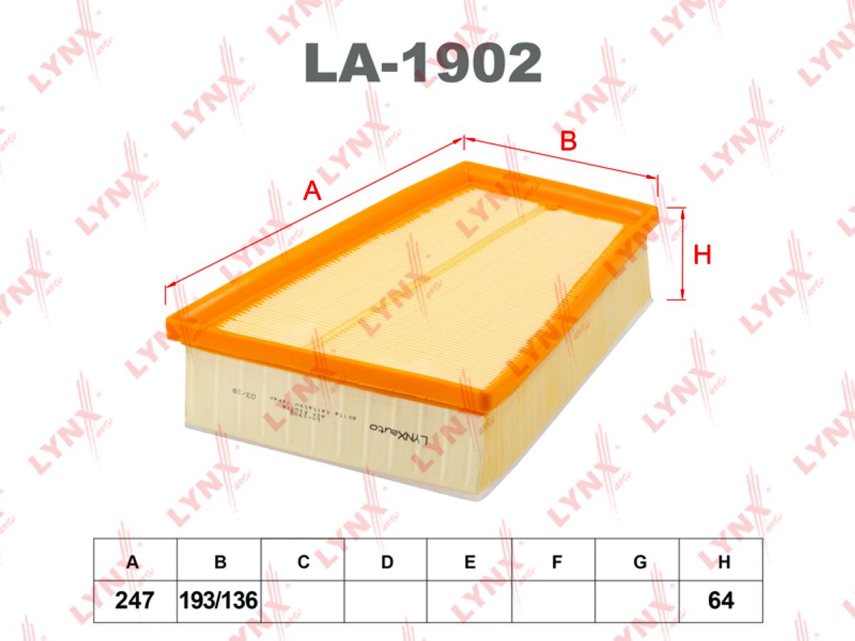 Элемент воздушный RENAULT Megane 8200820859